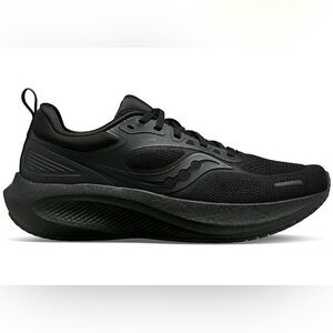 Saucony Surge 3 Solid Black Knit Running Walking Shoes S28215-3 Womens Sz 8.5